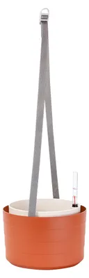 Obrázek produktu pro PLASTIA s.r.o. Samozavlažovací závěsný květináč (žardina) Berberis 26 cm, terakota