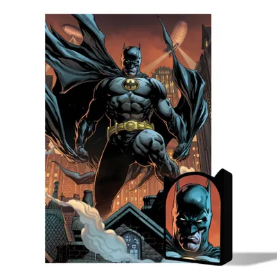 Image de Puzzle lenticulaire 3D Batman dans sa boîte