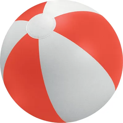 Produktbild von MidOcean - Strandball "Playtime", Aufblasbar MO104 (Einheitsgröße) (Rot)