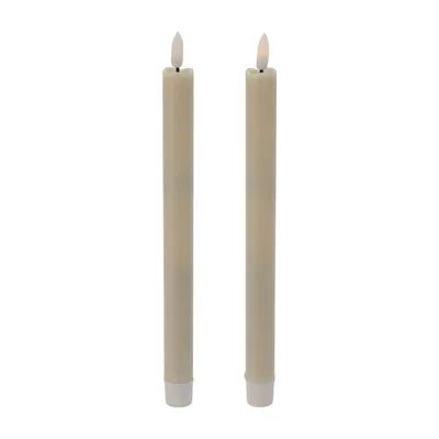 Produktbild von LED Wachs-Leuchterkerze 2er Pack
