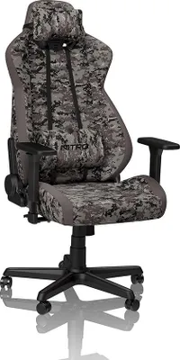 Obrázek produktu pro Nitro Concepts S300 Gaming Chair - Kancelářská židle - Látkové čalounění - 135 kg - Urban Camo
