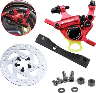 Obrázek produktu pro Hydraulický brzdový třmen s adaptérem a 120 mm brzdovým kotoučem pro elektrický skútr Xiaomi M365 Pro