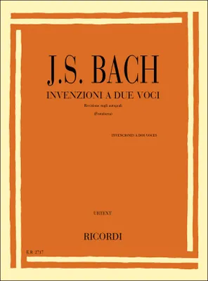 Produktbild von Invenzioni a 2 vociper pianoforte