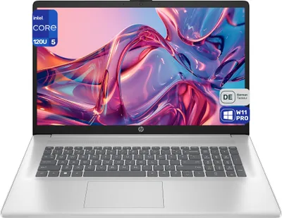 Produktbild von HP 17 Business Laptop, Core i5-120U, 17.3" FHD (1920x1080) Graphics, QWERTZ Tastatur, Windows 11 Pro, 32 GB RAM | 1 TB SSD