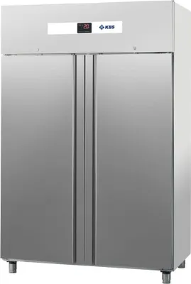 Obrázok produktu pre Chladnička KBS KU 1453 - 2 dvere, chladenie s ventilátorom, nehrdzavejúca oceľ