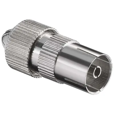 Produktbild von ViVanco™48/00 02M, F-Typ, F-Typ, Weiblich, Weiblich, Silber, Metall