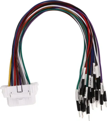 Obrázek produktu pro 16 pinový kabel konektoru OBD2 Svařování bez detekce závad Odstranění kódu Diagnostický propojovací kabel