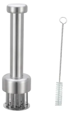 Vleeshamer aus Edelstahl, 19 cm, für Fleisch zart machen