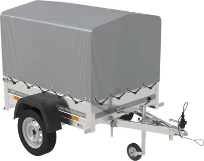 Obrázek produktu pro Přívěs Garden Trailer 150 KIPP s rámem H-800 a šedou plachtou
