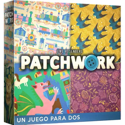 Image de Asmodee Patchwork Jeu de société Multicolore Multicolore One Size