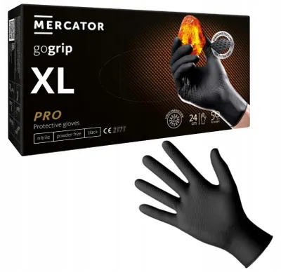 Produktbild von MERCATOR Einweghandschuhe MER20312 Nitril
