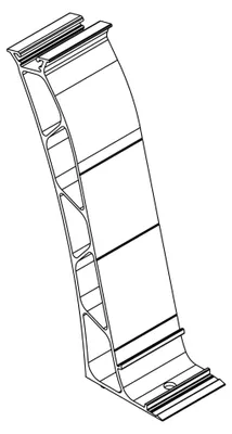 Produktbild von K2 Systems Bauteil Dome 6.15 Peak 2004174 Aluminium