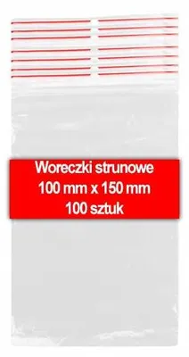 Produktbild von Ziplock-Beutel 100 x 150 mm, 100 Stück