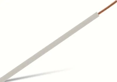 Produktbild von Installationsdraht H05V-U, 1 mm², 100 m, weiß
