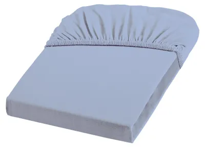 Produktbild von Fleuresse Jenny C 100x200 cm, Mako-Jersey-Spannlaken bleu