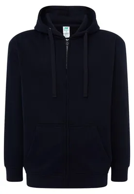 Produktbild von JHK - Hoodie mit durchgehendem Reißverschluss für Herren/Damen Uni LT4227 (M) (Marineblau)
