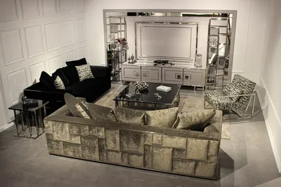 Immagine prodotto di Set soggiorno moderno set divano mobili design parete attrezzata tavolino completo