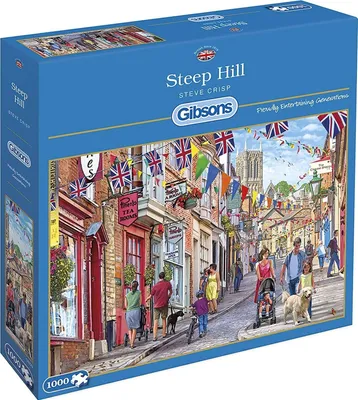 Zdjęcie produktu dla Układanka GIBSONS Steep Hill 1000 elementów