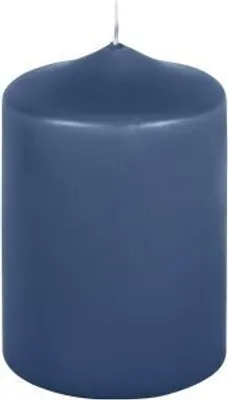 Produktbild von Premium Stumpenkerzen Rauchblau 100 x 70 mm, 1 Stück