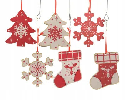 Imagen del producto de Adornos para el árbol de Navidad, 11 cm