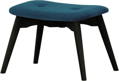 Image de Repose-pied Ducan Velvet-Kronos 9-Noir