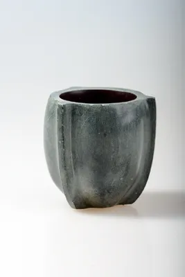 Produktbild von Weihrauchschale H6,5 cm Ø außen 6 cm Speckstein, anthrazit