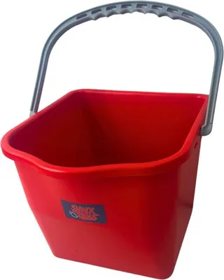Produktbild von Synx Tools Eimer Rot – Moppwagen – Reinigung – 25 Liter
