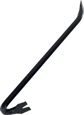 Produktbild von Relaxdays Brecheisen XL, 90 cm, Brechstange aus Vollstahl, zum Hebeln & Nagelziehen, Stemmeisen für Demontage, schwarz