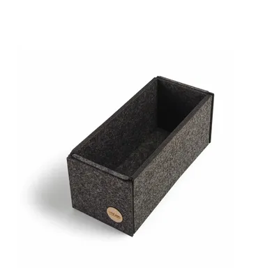 Produktbild von Aufbewahrungsbox CLEAN Filz 23 x 10 x 10 cm ohne Deckel in anthrazit meliert
