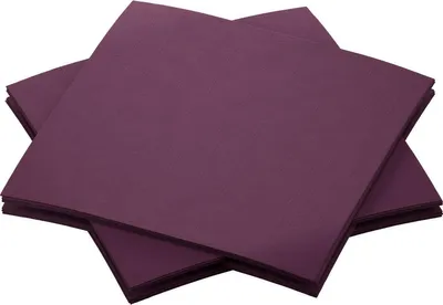 Produktbild von 16x -Dunisoft-Servietten 20 x 20 cm plum | Packung (180 Stück)