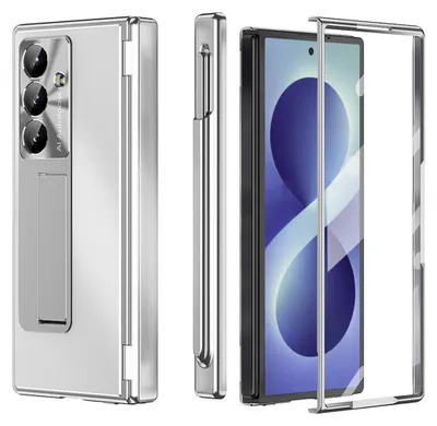 Image de Coque de protection + film de protection en verre trempé 9H + stylet pour Samsung Galaxy Z Fold8 Ultra, protection intégrale