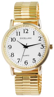 Produktbild von Excellanc Herrenuhr mit Edelstahlzugarmband