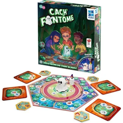Productafbeelding van Spel voor kinderen: Verstopspel Geesten MEGABLEU - geheugen en strategie
