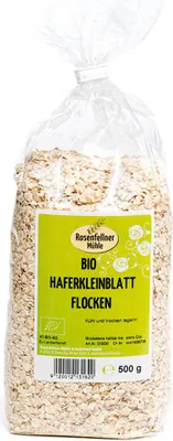 Produktbild von Haferflocken Kleinblatt 500g - 8er Vorteilspack von Rosenfellner Mühle