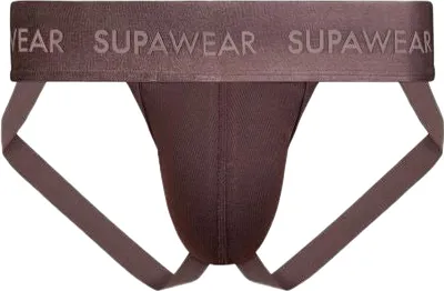 Image de SUPAWEAR - Sous-vêtement Hommes - Ribbed Jockstrap Peppercorn - 1x Taille M