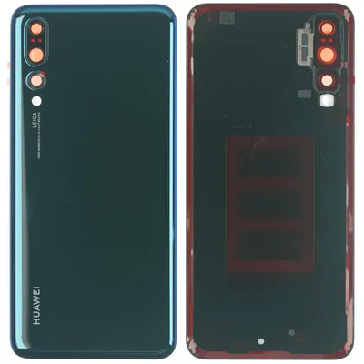 Produktbild von Huawei P20 Pro Backcover + Kameraglas + Kleber, Blau