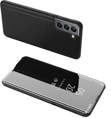 Immagine prodotto di Per Samsung Galaxy S22 Plus 5G Smart Cover Custodia per cellulare Custodia nera