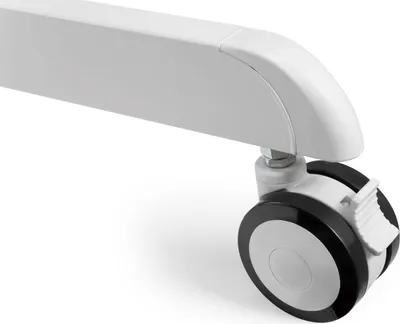 Image de Vivolink VLFS3770 - 200 x 200 mm - 600 x 400 mm - 0 - 5° - 90° - panneaux MDF - mélamine - plastique - acier - blanc (VLFS3770)