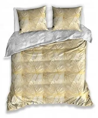 Produktbild von Carbotex Baumwoll-Bettwäsche Blätter 160x200 cm 3-teilig