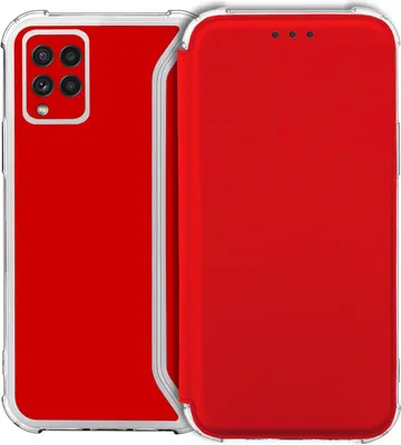 Produktbild von Samsung Galaxy A22 TPU Flip Case Rot