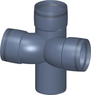 Produktbild von PoloPlast POLO KAL XS Kombiabzweig DN 110/110/110, 87,5 Grad