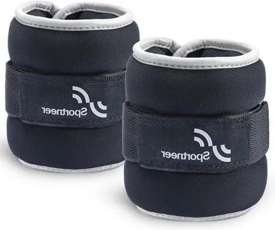 Produktbild von Famanu Gewichtsmanchetten für Beine und Arme - Set von 4 - 0,5 kg und 1 kg