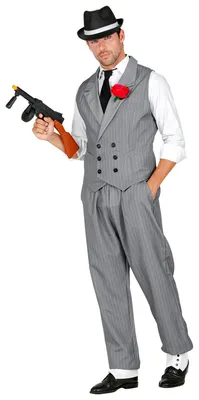 Immagine prodotto di Abito da gangster anni 20-30, taglia:L