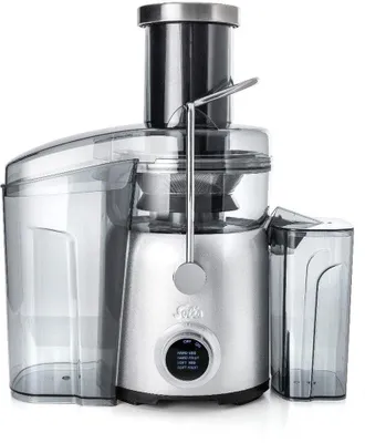 Obrázok produktu pre Solis S0116, Odstredivý odšťavovač, Čierna, Strieborná, 16000 ot/min, 2,6 L, 1 L, 1,1 m