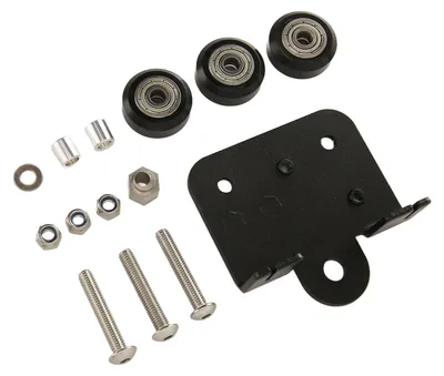 Obrázok produktu pre Oporná doska zadnej časti 3D extrudéra s kladkou pre 3D tlačiarne radu Ender 3, 3S, 3 Pro, CR 10, CR 10S, S4 a S5
