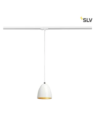 Produktbild von SLV Pendelleuchte PARA CONE14 1PH 143991 GU10 max 35W weiss Reflektor gold
