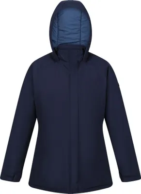 Produktbild von Regatta - Bunda "Sanda III", nepremokavá pre ženy RG9446 (42 SK) (námornícka modrá)