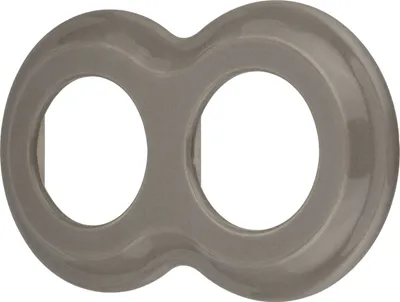 Immagine prodotto di Cornice in porcellana Retro Curve 2-fold I PR1 grigio beige