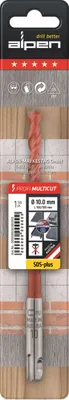 Immagine prodotto di Alpen HM-Universalbohrer Profi-Multicut SDS-Plus Länge 160 mm Bohrer 6,0 mm