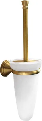 Produktbild von Edelstahl-Toilettenbürstenhalter zur Wandmontage in Bronzeoptik | Rosa